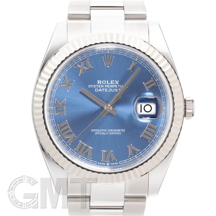ロレックス デイトジャスト41 126334 保証書2018年 付属品完品 ランダムシリアル ROLEX 中古メンズ 腕時計 送料無料