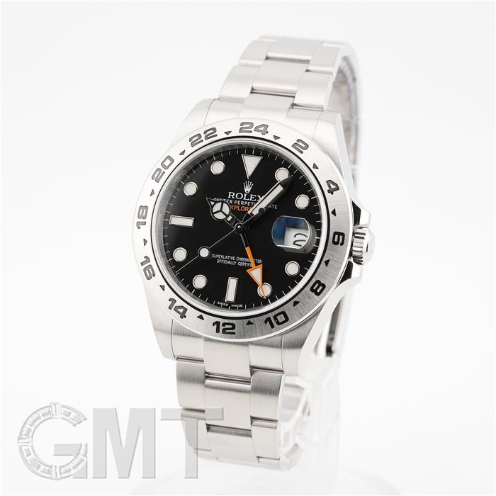 ロレックス エクスプローラーII 216570 保証書2014年 付属品完品 ランダムシリアル ROLEX 中古メンズ 腕時計 送料無料