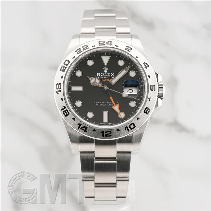 ロレックス エクスプローラーII 216570 保証書2014年 付属品完品 ランダムシリアル ROLEX 中古メンズ 腕時計 送料無料