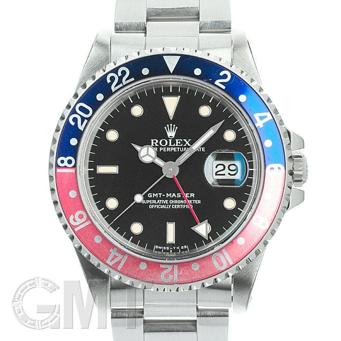 ロレックス GMTマスター 16700 ブルー/レッド N番 ROLEX 中古メンズ 腕時計 送料無料