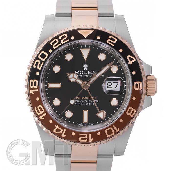 ロレックス GMTマスターII 126711CHNR 保証書2018年 付属品完品 ランダムシリアル ROLEX 中古メンズ 腕時計 送料無料