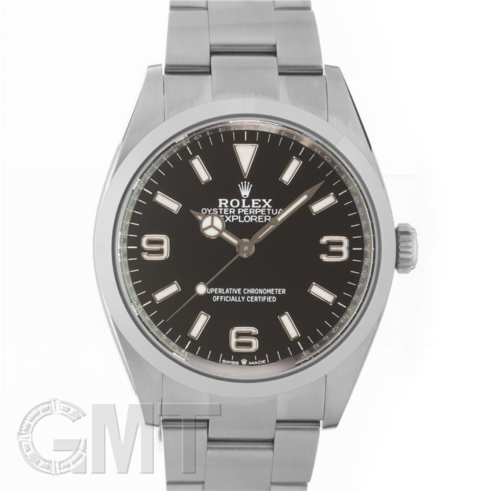 ロレックス エクスプローラー36 124270 保証書2022年 ランダムシリアル 付属品完品 ROLEX 中古メンズ 腕時計 送料無料