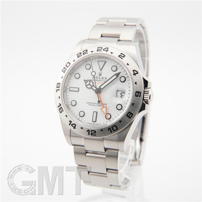 ロレックス エクスプローラー II 226570 ホワイト 保証書2021年 ランダムシリアル 付属品完品 ROLEX 中古メンズ 腕時計 送料無料