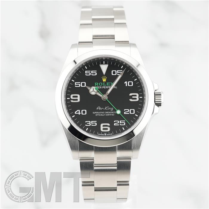 ロレックス エアキング 126900 保証書2023年 付属品完品 ランダムシリアル ROLEX 中古メンズ 腕時計 送料無料