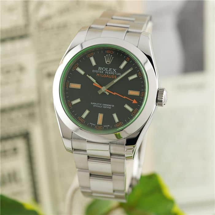 ロレックス ミルガウス 116400GV ブラ