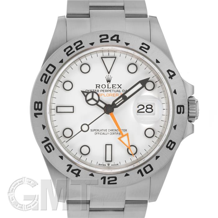 ロレックス エクスプローラーII 226570 ホワイト　保証書2022年 付属品完品 ランダムシリアル ROLEX【ネット先行販売】 ROLEX 中古メンズ 腕時計 送料無料