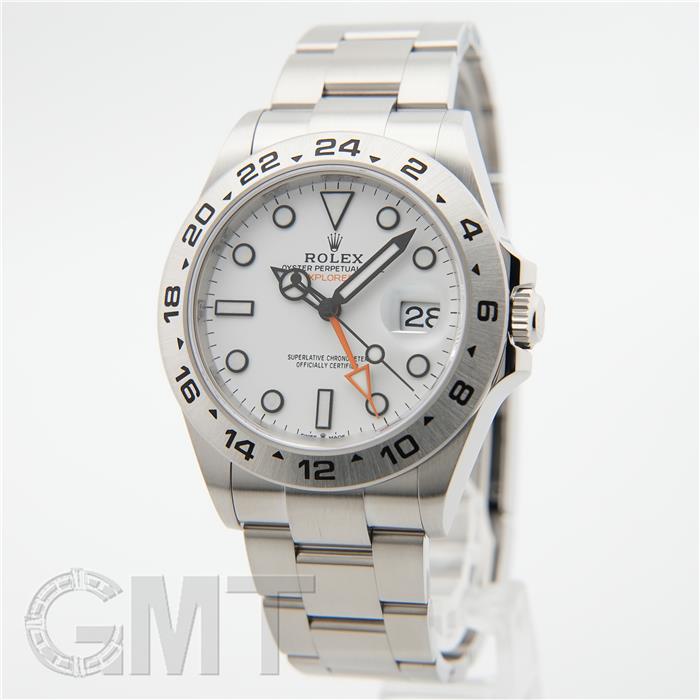 ロレックス エクスプローラーII 226570 ホワイト　保証書2022年 付属品完品 ランダムシリアル ROLEX【ネット先行販売】 ROLEX 中古メンズ 腕時計 送料無料