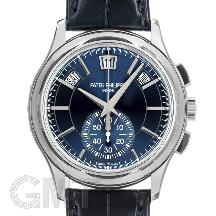 パテックフィリップ アニュアルカレンダー クロノグラフ 5905P-001 Dバックル仕様 PATEK PHILIPPE 中古メンズ 腕時計 送料無料