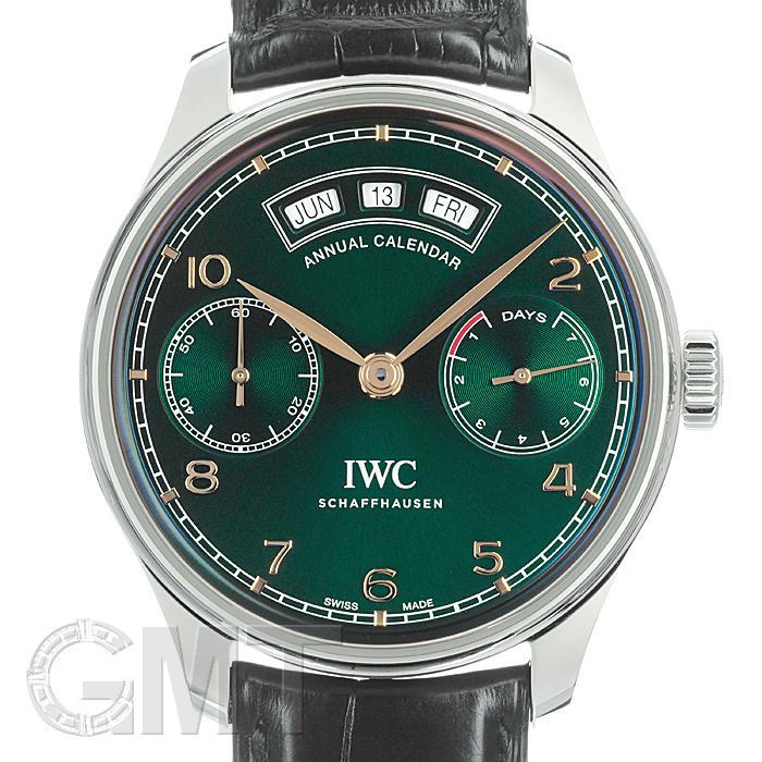 IWC ポルトギーゼ アニュアルカレンダー IW503510 グリーン【限定150本】 IWC 中古 ...