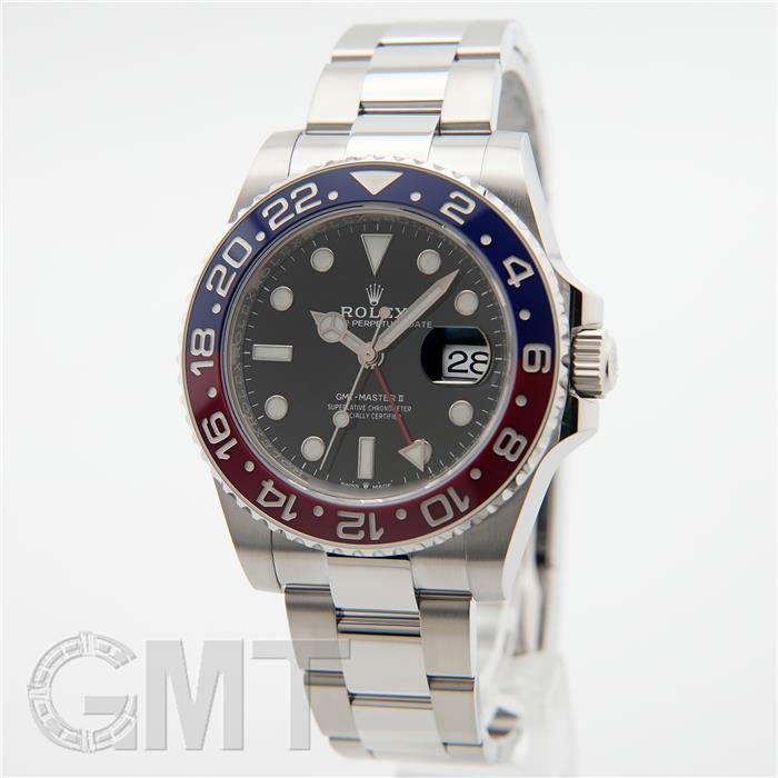 ロレックス GMTマスターII 126710BLRO オイスターブレスレット 保証書2021年 ランダムシリアル 付属品完品 ROLEX 中古メンズ 腕時計 送料無料