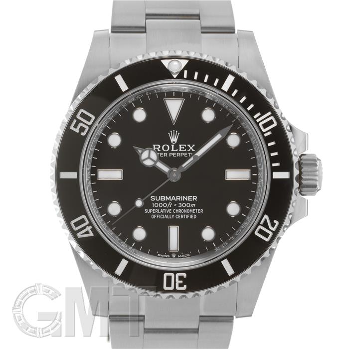 ロレックス サブマリーナー41 124060 保証書2024年 ランダムシリアル 付属品完品 ROLEX 中古メンズ 腕時計 送料無料