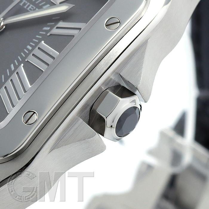 カルティエ サントス100 LM サマーリミテッド W20134X8【世界限定2500本】 CARTIER 中古メンズ 腕時計 送料無料