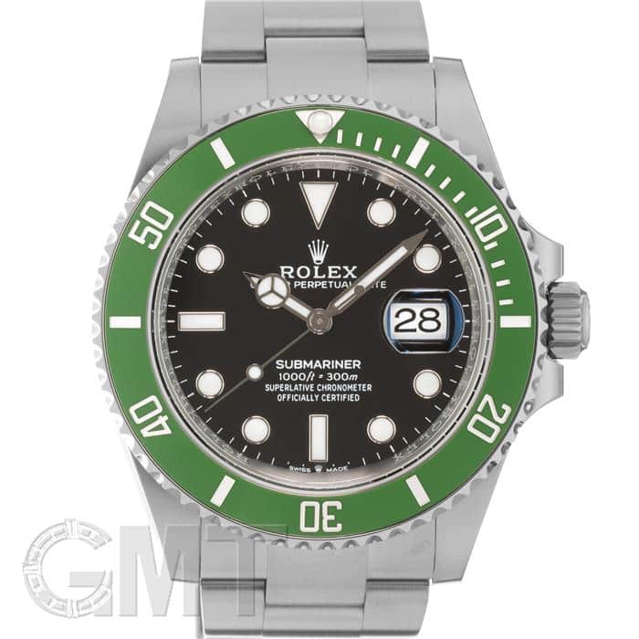 ロレックス サブマリーナーデイト41 126610LV 保証書2024年 ランダムシリアル 付属品完品 ROLEX 中古メンズ 腕時計 送料無料