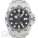 ロレックス エクスプローラー II 216570 ブラック 保証書2018年 ランダムシリアル ROLEX 中古メンズ 腕時計 送料無料