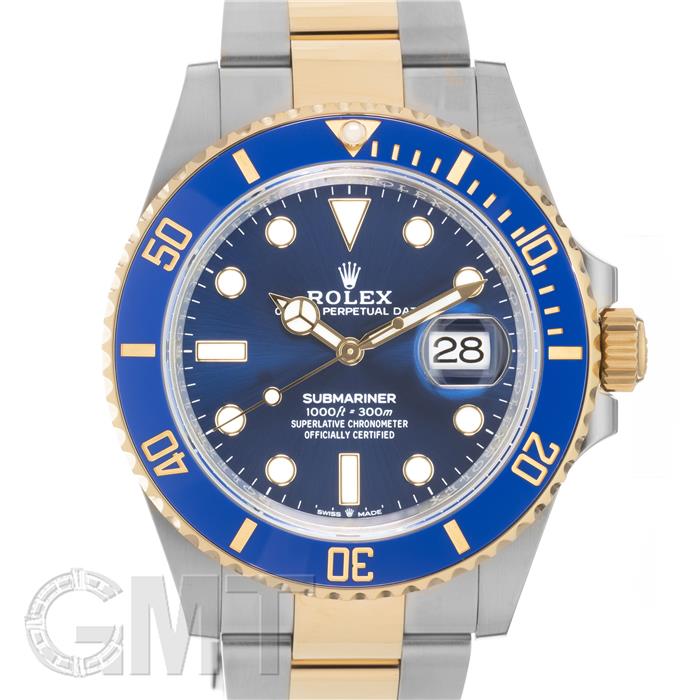 ロレックス サブマリーナーデイト41 126613LB 保証書2023年 ランダムシリアル 付属品完品 ROLEX 中古メンズ 腕時計 送料無料