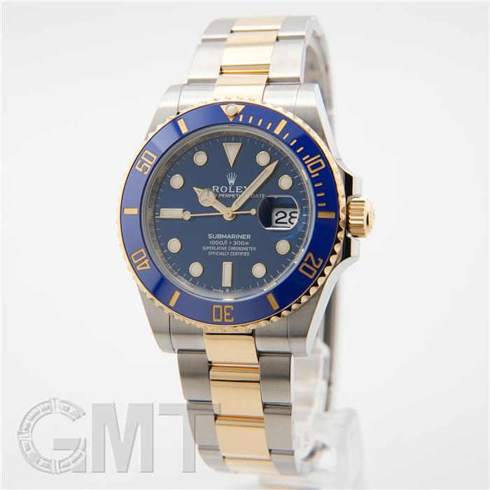 ロレックス サブマリーナーデイト41 126613LB 保証書2023年 ランダムシリアル 付属品完品 ROLEX 中古メンズ 腕時計 送料無料