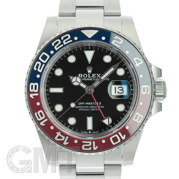 ロレックス GMTマスターII 126710BLRO 保証書2022年 付属品完品 ランダムシリアル ROLEX 中古メンズ 腕時計 送料無料