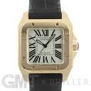 カルティエ サントス100 MM W20112Y1 イエローゴールド CARTIER 中古ユニセック ...