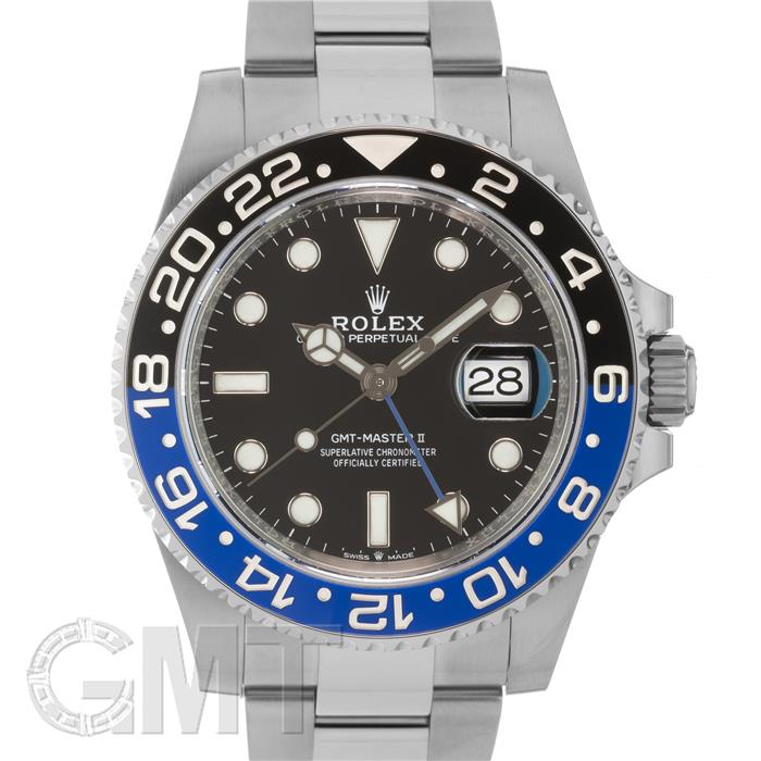 ロレックス GMTマスター II 126710BLNR オイスターブレスレット 保証書2022年 ランダムシリアル 付属品完品 ROLEX 中古メンズ 腕時計 送料無料