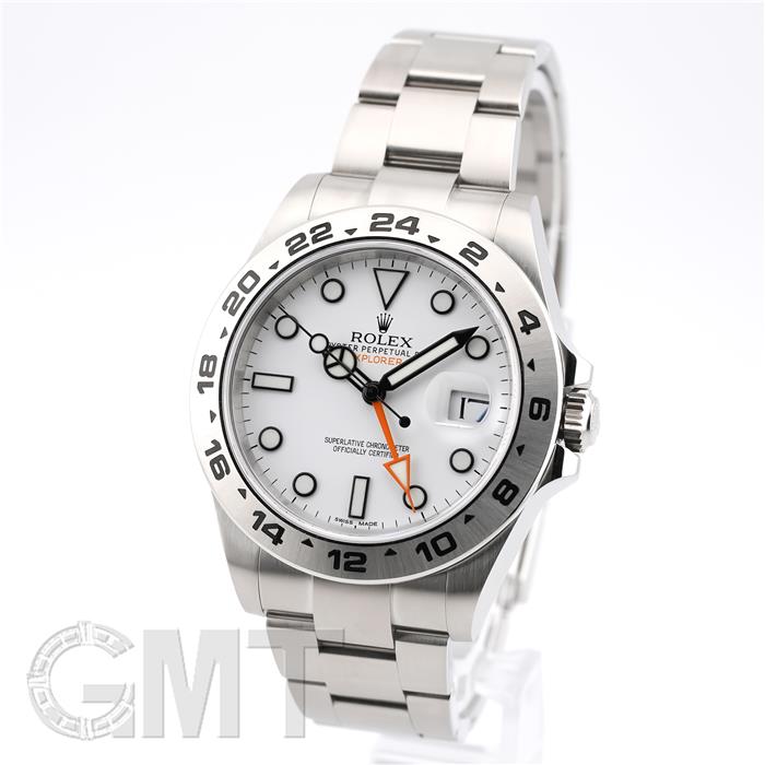 ロレックス エクスプローラーII 216570 保証書2012年 付属品完品 ランダムシリアル ROLEX 中古メンズ 腕時計 送料無料