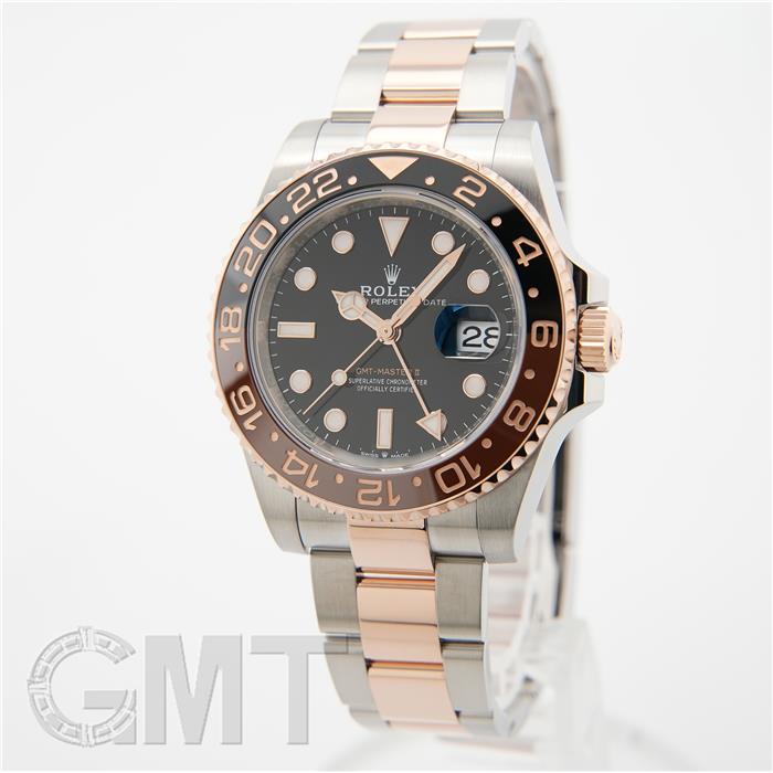 ロレックス GMTマスターII 126711CHNR ブラック/ブラウン 保証書2018年 付属品完品 ランダムシリアル ROLEX 中古メンズ 腕時計 送料無料