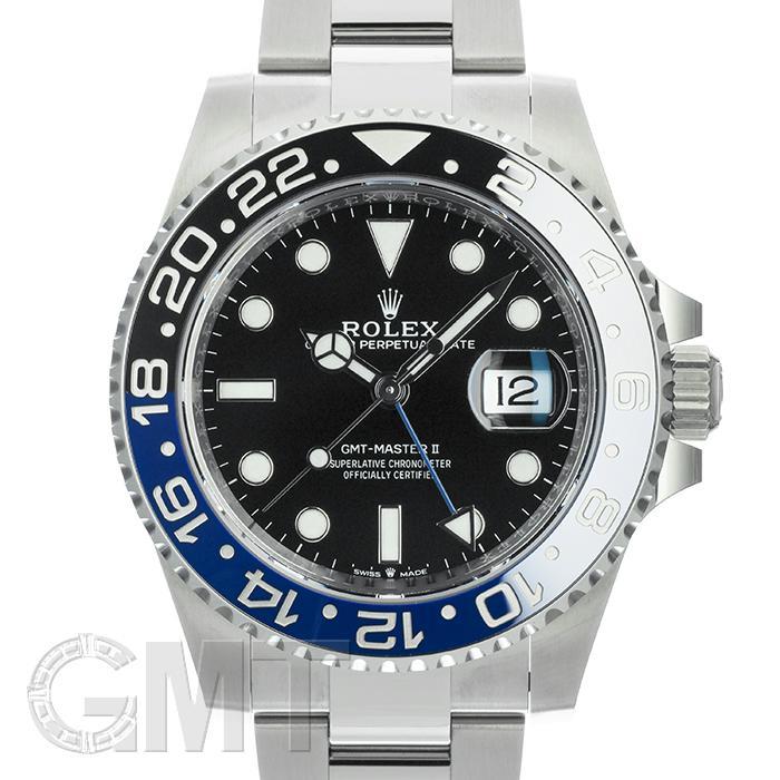 ロレックス GMTマスターII 126710BLNR ブルーブラック オイスターブレス 保証書2022年 付属品完品 ランダムシリアル ROLEX 中古メンズ 腕時計 送料無料