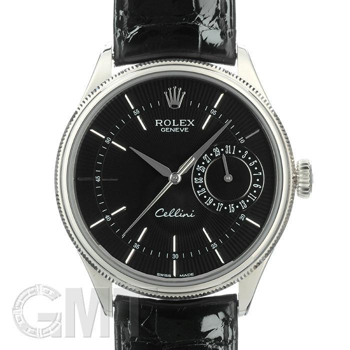ロレックス チェリーニ デイト 50519 ブラック 保証書2022年 付属品完品 ランダムシリアル ROLEX 中古メンズ 腕時計 送料無料
