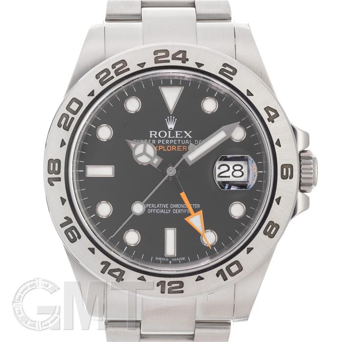 ロレックス エクスプローラーII 216570 保証書2013年 付属品完品 G番 ROLEX 中古メンズ 腕時計 送料無料