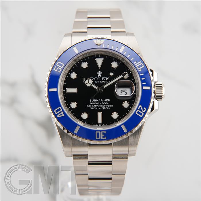 ロレックス サブマリーナー デイト41 126619LB 保証書2021年 付属品完品 ランダムシリアル ROLEX 中古メンズ 腕時計 送料無料