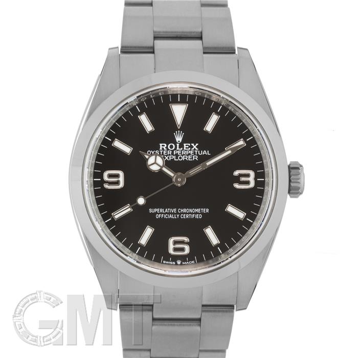 ロレックス エクスプローラー36 124270 保証書2022年 ランダムシリアル　付属品完品 ROLEX 中古メンズ 腕時計 送料無料