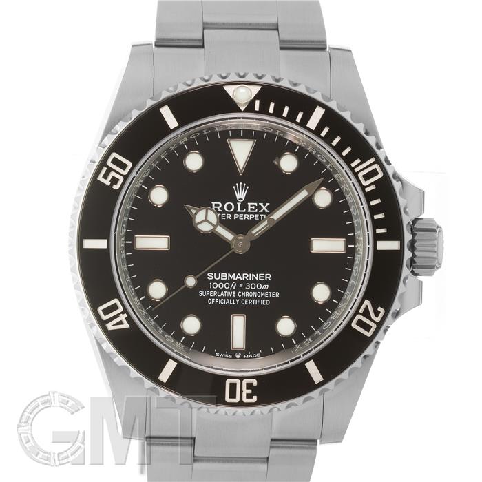 ロレックス サブマリーナー 124060 保証書2022年 ランダムシリアル 付属品完品 ROLEX 中古メンズ 腕時計 送料無料