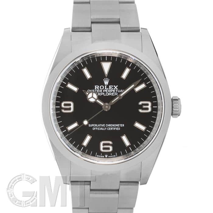 ロレックス エクスプローラー 36 124270 保証書2024年 ランダムシリアル 付属品完品 ROLEX 中古メンズ 腕時計 送料無料