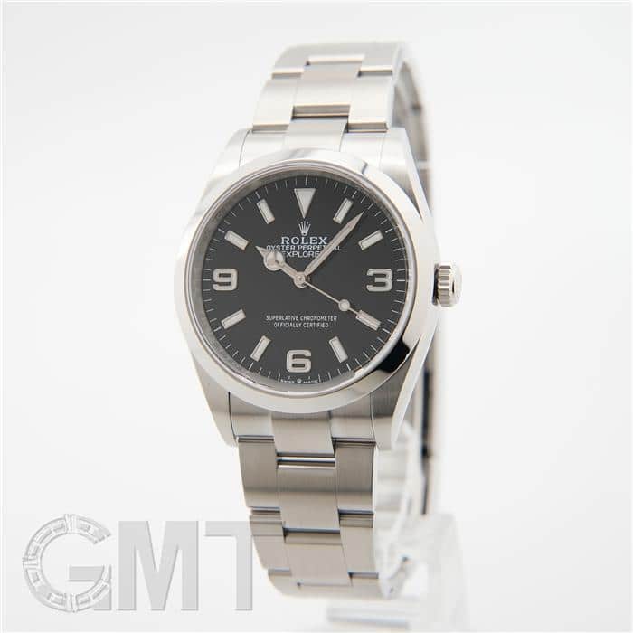 ロレックス エクスプローラー 36 124270 保証書2024年 ランダムシリアル 付属品完品 ROLEX 中古メンズ 腕時計 送料無料