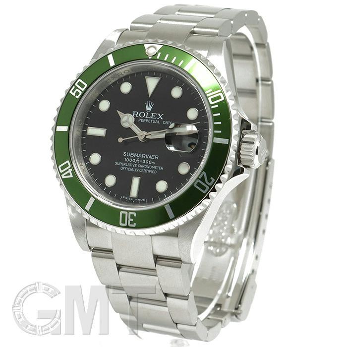 ロレックス サブマリーナーデイト 16610LV 保証書2010年 V品番 付属品完品 ROLEX 中古メンズ 腕時計 送料無料