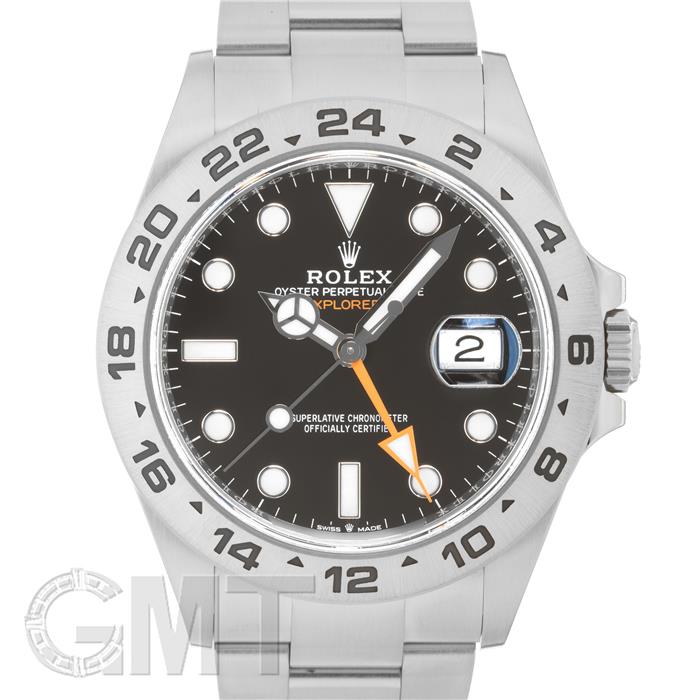ロレックス エクスプローラーII 226570 ブラック 保証書2021年 ランダムシリアル 付属品完品【ネット先行販売】 ROLEX 中古メンズ 腕時計 送料無料
