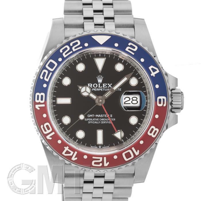 ロレックス GMTマスターII 126710BLRO ジュビリーブレスレット 保証書2018年 付属品完品 ランダムシリアル ROLEX 中古メンズ 腕時計 送料無料