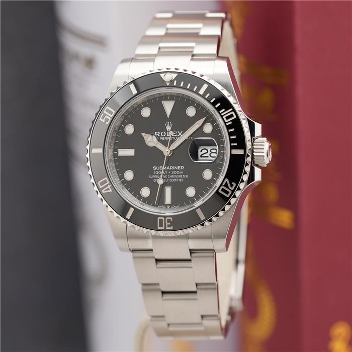 ロレックス サブマリーナー デイト 41 126610LN 保証書2022年 ランダムシリアル 付...