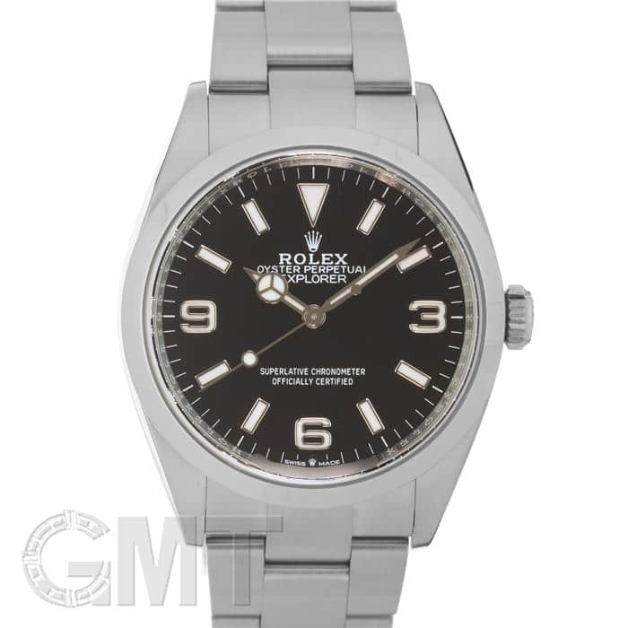 ロレックス エクスプローラー36 124270 保証書2021年 ランダムシリアル 付属品完品 ROLEX 中古メンズ 腕時計 送料無料