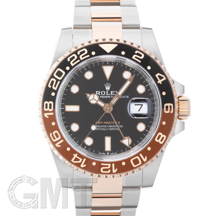 ロレックス GMTマスターII 126711CHNR 保証書2018年 付属品完品 ランダムシリアル ROLEX 中古メンズ 腕時計 送料無料