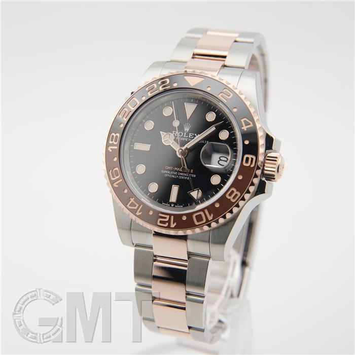 ロレックス GMTマスターII 126711CHNR ブラック/ブラウン 保証書2019年 付属品完品 ランダムシリアル ROLEX 中古メンズ 腕時計 送料無料