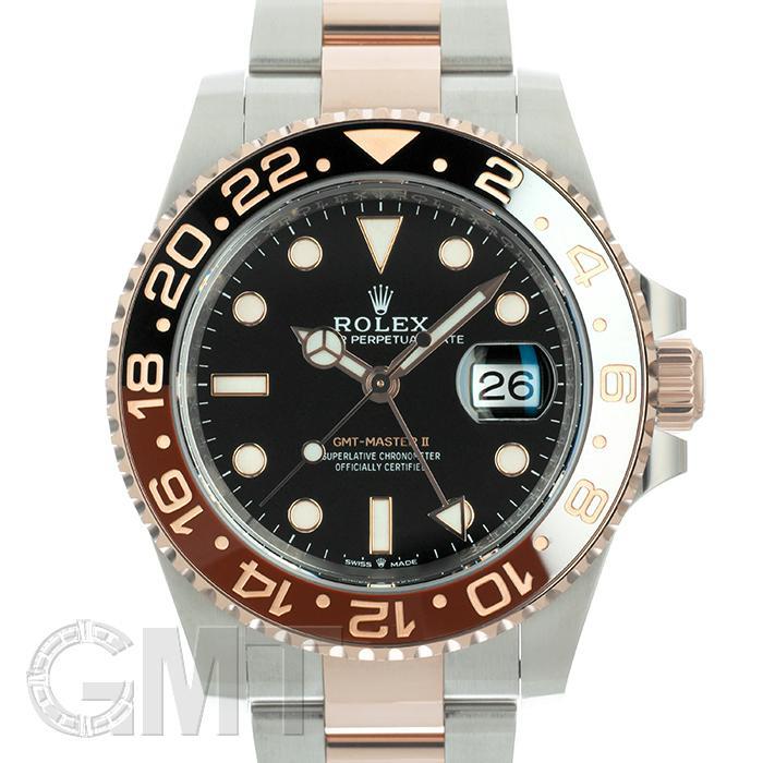 ロレックス GMTマスターII 126711CHNR 保証書2021年 付属品完品 ランダムシリアル ROLEX 中古メンズ 腕時計 送料無料