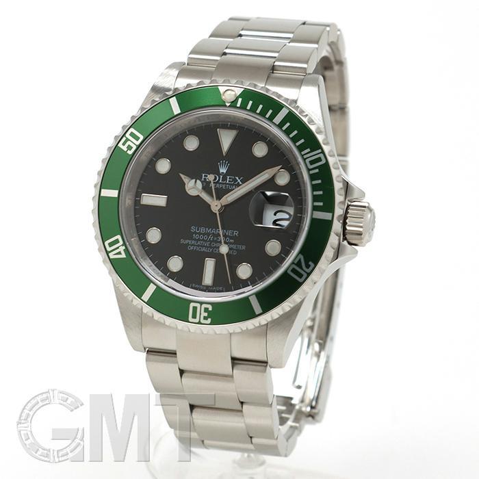 ロレックス サブマリーナーデイト 16610LV 保証書2020年 V品番 ROLEX 中古メンズ 腕時計 送料無料