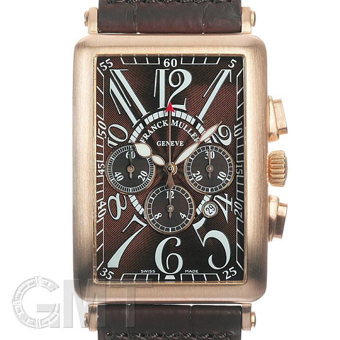 フランクミュラー ロングアイランド ハバナ クロノグラフ 1200CC AT HABANA 5N【世界限定20本】 FRANCK MULLER 中古メンズ 腕時計 送料無料