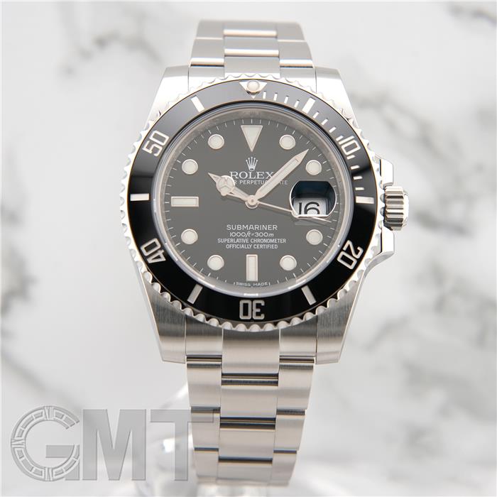 ロレックス サブマリーナーデイト 116610LN 保証書2014年 付属品完品 ランダムシリアル ROLEX 中古メンズ 腕時計 送料無料