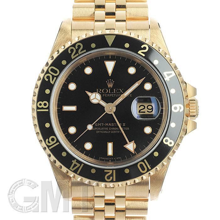 ロレックス GMTマスターII 16718 オールトリチウム 保証書1997年 付属品完品 X番 ROLEX 中古メンズ 腕時計 送料無料