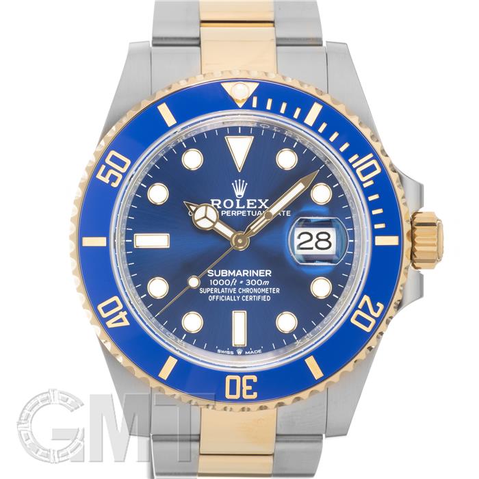 ロレックス サブマリーナーデイト41 126613LB 保証書2023年 ランダムシリアル 付属品完品 ROLEX 中古メンズ 腕時計 送料無料