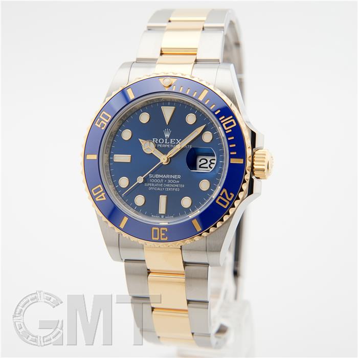 ロレックス サブマリーナーデイト41 126613LB 保証書2023年 ランダムシリアル 付属品完品 ROLEX 中古メンズ 腕時計 送料無料