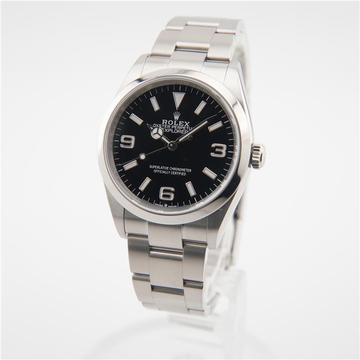 ロレックス エクスプローラーI 124270 保証書2022年 ランダムシリアル ROLEX 中古メンズ 腕時計 送料無料