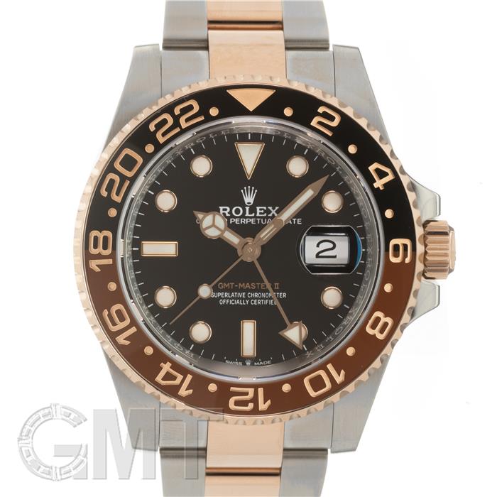 ロレックス GMTマスターII 126711CHNR 保証書2021年 ランダムシリアル 付属品完品 ROLEX 中古メンズ 腕時計 送料無料