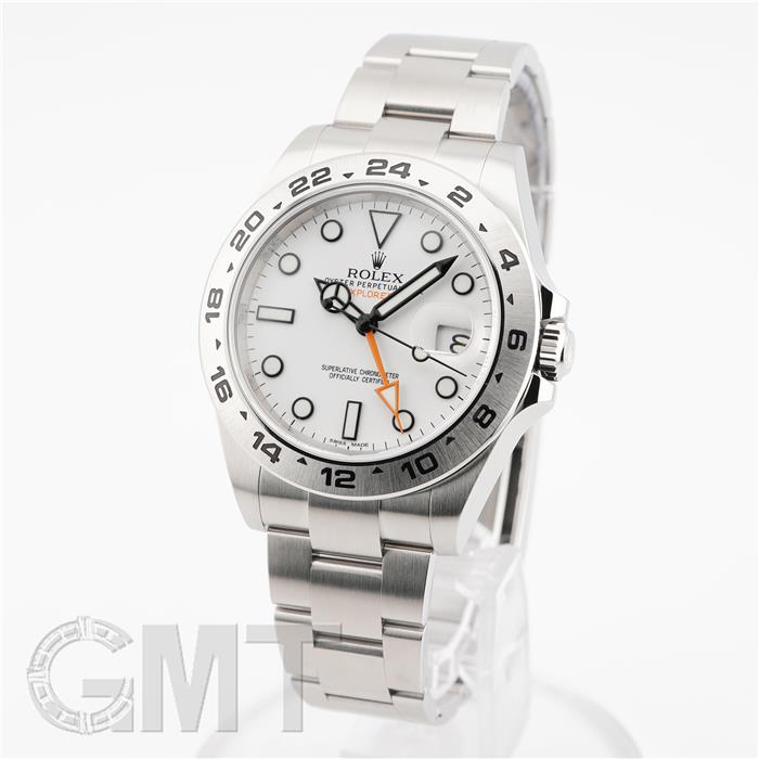 ロレックス エクスプローラーII 216570 保証書2016年 付属品完品 ランダムシリアル ROLEX 中古メンズ 腕時計 送料無料